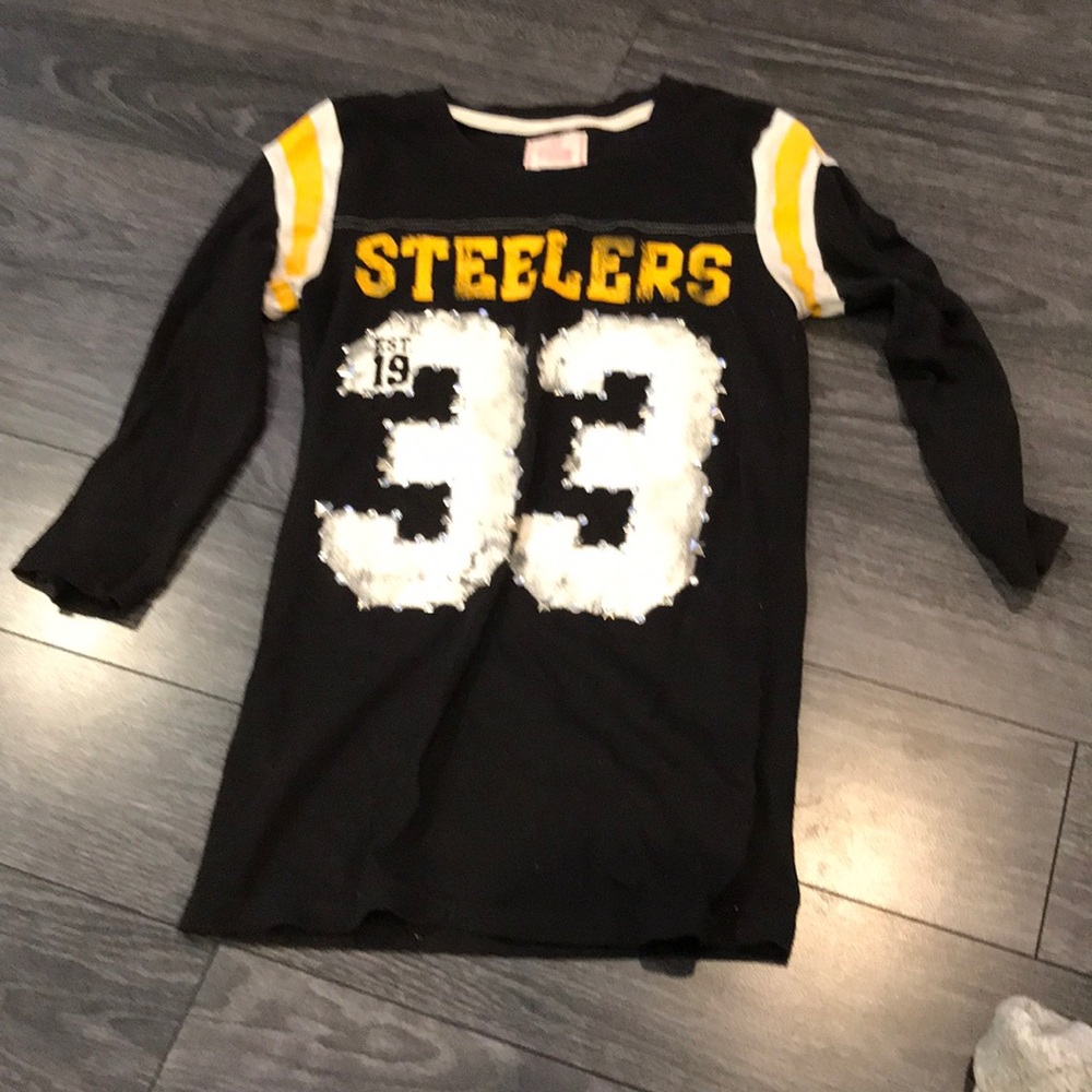 Victoria secret steeler 3/4 sleeve